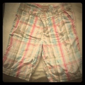 Plaid shorts